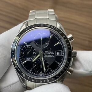 Omega Speedmaster Chronograph - Black and Silver